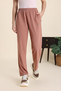 Zivame Knit Cotton Loungewear Bottom - Mocha Mousse — thumbnail 3